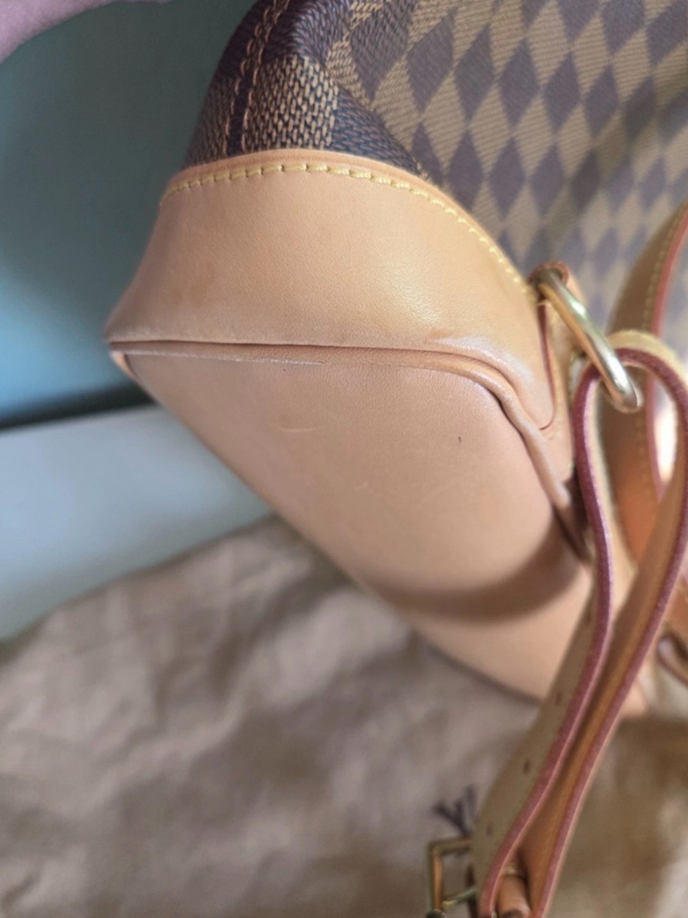 ✅AUTH✅LOUIS VUITTON DANUBE BACKPACK - Picture 10 of 16